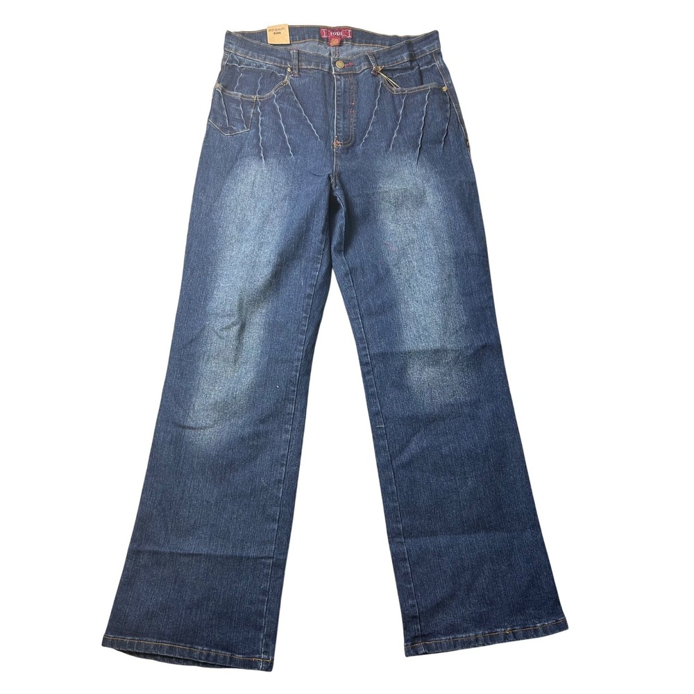 Vintage Original Foxie Jeans Women's Size 16 Stretch Denim Bootcut‎ Pants